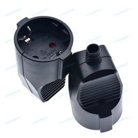 Prise de terre EU 16A 250V, type F Schuko, prise électrique femelle réutilisable pour câble d'extension d'alimentation DIY