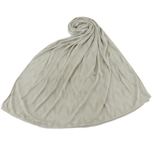 <span class=keywords><strong>Hijab</strong></span> alla <span class=keywords><strong>Moda</strong></span> in Tinta Unita con Strass, Sciarpa Musulmana con Pietre per Donne Musulmane - Product Image 6