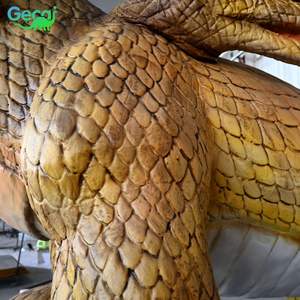 Fábrica de Modelos Robóticos para Parques de Diversiones Gecai, Dragones Animatrónicos de Tamaño Real con Material de Resina para Uso en Exteriores - Product Image 6