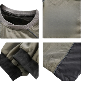 Felpa Sportiva <span class=keywords><strong>da</strong></span> <span class=keywords><strong>Uomo</strong></span> con Collo Tondo Personalizzata, Stile Street, Pullover Casual ad Asciugatura Rapida per Esterno, Felpa Ampia - Product Image 2