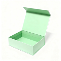 Boîte en papier rigide imprimée avec logo personnalisé Boîtes cadeaux en carton pliable recyclable avec aimant pour emballage de chaussure