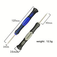 Kit de réparation de téléphone portable 16 pièces, jeu de tournevis de précision multifonction 16-en-1 et outils de démontage.