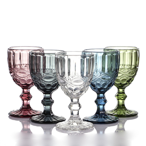 Juego <span class=keywords><strong>de</strong></span> Copas <span class=keywords><strong>de</strong></span> <span class=keywords><strong>Vino</strong></span> Tinto Vintage en Color Sólido con Relieve <span class=keywords><strong>para</strong></span> Eventos <span class=keywords><strong>de</strong></span> Boda - Product Image 1