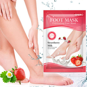 Mascarilla Exfoliante <span class=keywords><strong>para</strong></span> <span class=keywords><strong>Pies</strong></span>, Tratamiento <span class=keywords><strong>para</strong></span> Eliminar Callosidades, Mascarilla Nutritiva Exfoliante <span class=keywords><strong>para</strong></span> <span class=keywords><strong>Pies</strong></span> con Leche de Fresa - Product Image 4