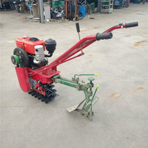 Micro Tiller Farm Cultivator Gasoline Engine Red Single <b>Row</b> Multifunctional Agricultural <b>Machine</b> - Product Image 3