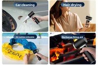 110000RPM Puissant Jet Fan Turbo Barber Clean Air Duster Compressé Mini Jet Fan Air Duster Blower