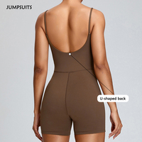 Combinaison de yoga nude taille S-XL pour femme, nouvelle collection, tenue de fitness et de danse haute intensité, combinaison de sport moulante