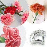 HY Acier Inoxydable Gum Pâte Fleur et Feuille Cutter Fondant Fleur Cookie Cutter pour Gâteau Décoration