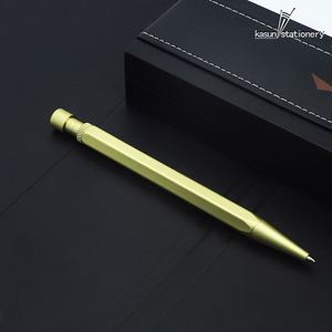Bolígrafo de Metal Hexagonal de Latón Sólido, Estilo Vintage, de Peso Pesado, con Mecanismo de Giro, para Regalos Ejecutivos - Product Image 3