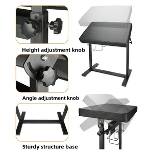 ที่วาง<span class=keywords><strong>มือ</strong></span>สำหรับสักลาย แผ่นโลหะหนาพิเศษ ปรับระดับได้ ขนาดใหญ่พิเศษ ที่พักแขนสำหรับสักลาย - Product Image 3