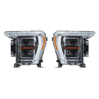 Phares avant à LED avec lentille pour Ford F-150 Pick-up 2022 2023 Plug and Play