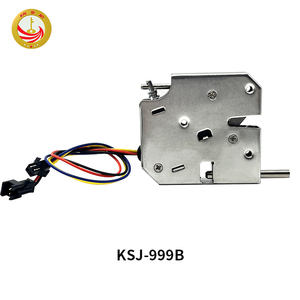 Serrure électrique à solénoïde KSJ-999B avec plaque de fixation |   Serrure Intelligente pour Casier à <span class=keywords><strong>Colis</strong></span>, Distributeur Automatique et Armoire de Livraison de Repas - Product Image 3