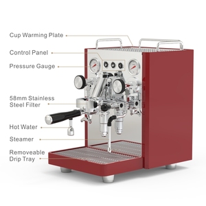Professional Double Boiler Cappuccino Latte Espresso Ground Coffee Machine 2 in 1 15 Pump Commercial Espresso Coffee Machine - Product Image 1