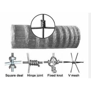 Machine de fabrication de <span class=keywords><strong>grillage</strong></span> pour pâturage entièrement automatique 2400 mm à nœuds fixes pour clôtures de bétail et terrains de jeu - Product Image 2
