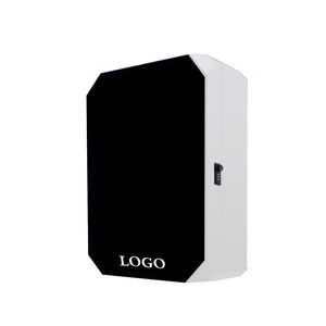 Boîtier de protection pour <span class=keywords><strong>chargeur</strong></span> de <span class=keywords><strong>voiture</strong></span> électrique NEV, en métal mural personnalisé avec porte en verre, noir, pour extérieur - Product Image 1