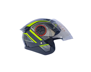 Nuevo <span class=keywords><strong>Casco</strong></span> Universal ABS de Media Cara para Motocicleta, Bicicleta Eléctrica, Bicicleta - Certificado DOT, Talla Ajustable, Equipo de Seguridad para Todas las Estaciones - Product Image 3