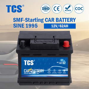 Tcs DIN Standard <b>12V</b> 62ah Super Power Car <b>Battery</b> for European Vehicles - Product Image 1