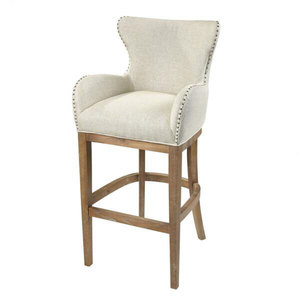 Câu lạc bộ đêm đồ nội thất nhà hàng hiện đại khung gỗ cao ăn thanh ghế cao quầy bar Phân BC-050 - Product Image 5