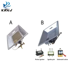 KD958 نظام تسخين الغاز اليدوي أو الأوتوماتيكي في معدات حاضنة غاز الدواجن مع وظائف الأشعة تحت الحمراء