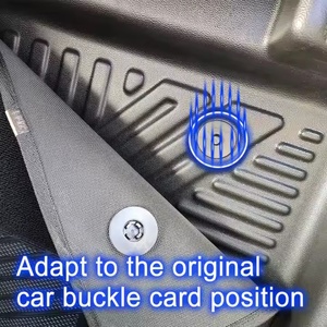 Alfombrillas de Coche Personalizadas de Fábrica Kqd para Todas las Estaciones, Antideslizantes, Duraderas, de Material TPE, Aptas para Byd Yuan Plus - Product Image 4