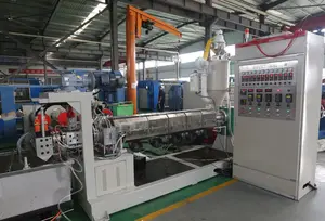 Pp kemasan pertanian tali baler benang ekstrusi pe benang ekstruder plastik rafia benang mesin produksi dibuat di Cina