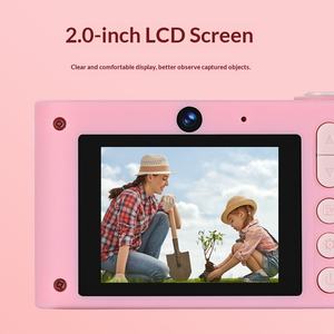 Mini appareil photo numérique pour enfants, idéal pour les <span class=keywords><strong>d</strong></span>ébutants, capteur CMOS, zoom optique 10x, écran 2,0 pouces, vidéo HD, vente en gros - Product Image 4