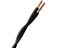 Kabel Telepon Paralel 2 Inti Kawat Tembaga Baja 1.0mm