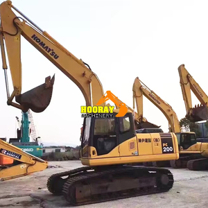 Used Komatsu PC200-7 Crawler <b>Excavator</b> <b>Machine</b> 20t Operating Weight Factory Direct from China Engine Core Component Best Price - Product Image 1