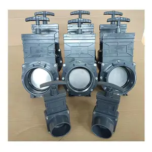 ATA cheap price slip socket DN32 to DN150 plastic PVC-U manual gate valve