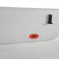 Vente directe d'usine, baignoire à glace gonflable en PVC pour une utilisation en extérieur et la récupération