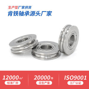 Fournisseur direct d'usine SMR126ZZ Roulements à billes à gorge profonde en acier inoxydable Rouleaux en forme de U Rails de guidage non standard Poulies - Product Image 5