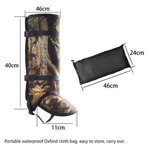 Camo uomini e donne caccia campeggio escursionismo Anti Biter Proof Snake ghetta <span class=keywords><strong>Leggings</strong></span> protezione dal morso Chaps <span class=keywords><strong>con</strong></span> taglia S e L - Product Image 2