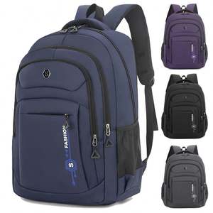 Mochila antirrobo personalizada para portátil, mochila escolar con puerto de carga USB, duradera y delgada para viajes de negocios. - Product Image 2