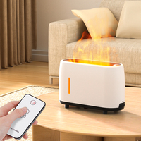 Humidificateur d'air USB Offre Spéciale, boîtier nordique décoratif 3D diffuseur d'arôme de flamme