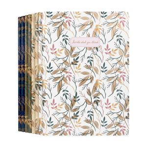 Cuadernos Personalizados con Estampado Floral, Cuadernos Cosidos, Diarios, Agendas, Cuadernos para Estudiantes - Product Image 1