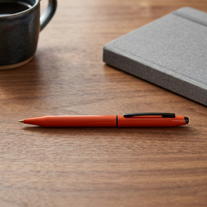 Orange Fine Point Ballpoint <b>Pen</b> Smooth Writing Instrument for Office Stationery Business Promotion and Daily Writing - Product Image 1