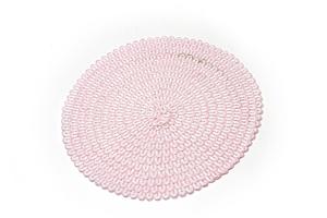 Set de table rond en PP tissé brillant de style campagnard, imperméable, <span class=keywords><strong>antidérapant</strong></span>, résistant à la chaleur, écologique, diamètre 38 cm - Product Image 4