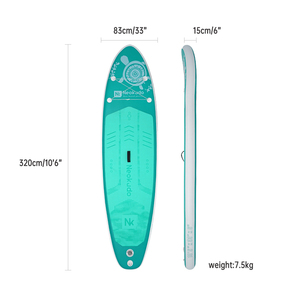 BON MARCHÉ 320cm Personnalisé Oem Conception Soudé <span class=keywords><strong>Gonflable</strong></span> <span class=keywords><strong>Stand</strong></span> <span class=keywords><strong>up</strong></span> <span class=keywords><strong>Paddle</strong></span> Board Soudage sup Boards avec Palettes - Product Image 2