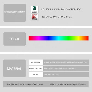 Độ chính xác cao 5 trục <span class=keywords><strong>CNC</strong></span> biến phay gia công dịch vụ tùy chỉnh đồng thau Hợp kim kim loại thép không gỉ nhôm <span class=keywords><strong>CNC</strong></span> các bộ phận công - Product Image 5