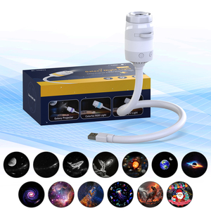 Mini Proyector de Estrellas USB Bolong, Luz Nocturna LED con 13 Efectos, Rotación de 360°, para Decoración de Habitaciones Infantiles - Product Image 2