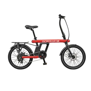 Ebike 리어 허브 모터 접이식 eu 스톡 20 인치 전기 자전거 자전거 도시 ebike-bike