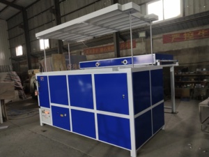 Nhỏ ABS nhựa Acrylic chân không hình thành máy cho các dấu hiệu Tự làm khuôn làm vali thermoforming máy đùn - Product Image 3