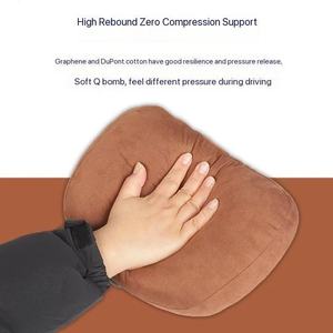 <span class=keywords><strong>Coussin</strong></span> de siège de voiture universel en velours peau de cerf Appui-tête Soutien de la taille <span class=keywords><strong>lombaire</strong></span> Oreiller Protection du cou Compatible <span class=keywords><strong>Mercedes</strong></span> Benz - Product Image 3