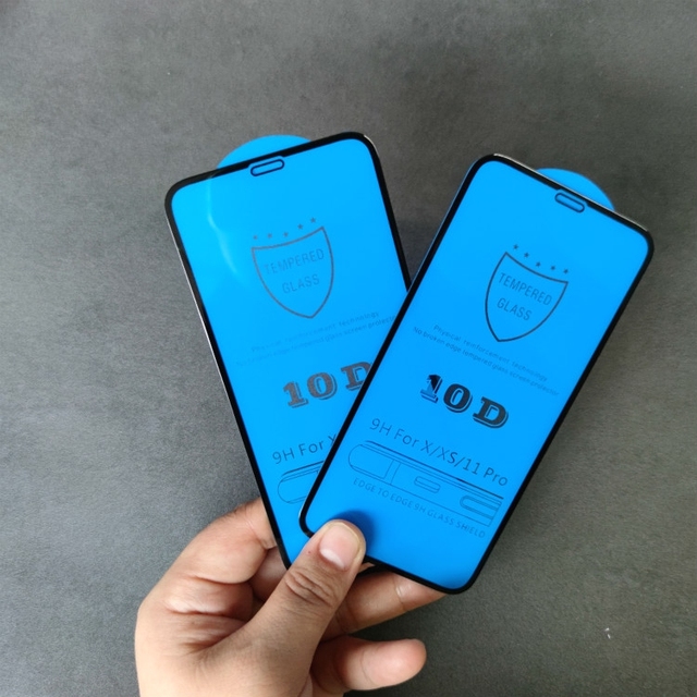 HOT Wholesale 10D Tempered Glass With Good Price for iphone 12 for iphone 13 Pro Max for Huawei Screen Protector