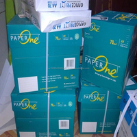 Paperone 70gsm 100% A4 Papel de copia 80gsm 210*297mm Papel de oficina blanco