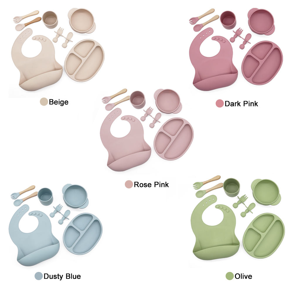 ชุดป้อนอาหาร8ชิ้น