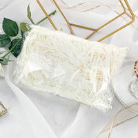 Papier froissé coloré en raphia recyclable et biodégradable 100g 200g 500g pour remplissage de boîtes cadeaux, cadres photo de mariage et projets DIY