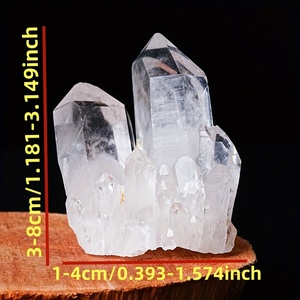 Natural Pineapple Quartz Clear Quartz Cluster | Candle Quartz for Reiki <b>Healing</b> & Home Decor | <b>High</b> Quality Mineral Wholesale - Product Image 5