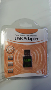 Mini Driver Free rete Lan Card 600Mbps <span class=keywords><strong>Wireless</strong></span> Usb adattatore Wifi Dongle Dual Band per 4.2 <span class=keywords><strong>Bluetooth</strong></span> - Product Image 5
