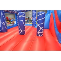 Avengers château gonflable pour enfants en plein air loisirs commerciaux PVC gonflable rebond maison trampoline toboggan